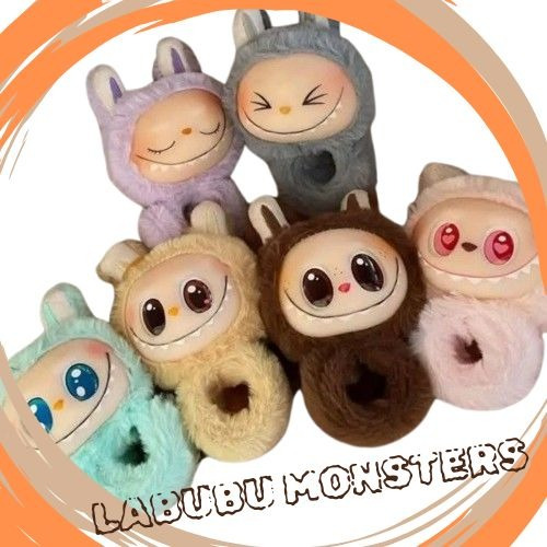 Labubu Monstruo Brazalete Blanco