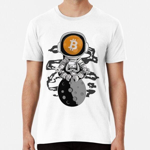 Remera Astronauta Bitcoin Coin Btc Crypto To The Moon Crypto