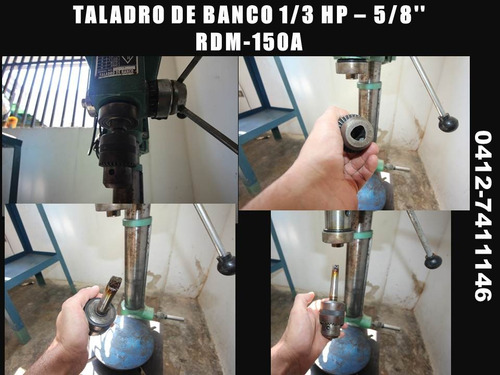 Taladro De Banco 1/3 Hp  5/8''  Rdm-150a