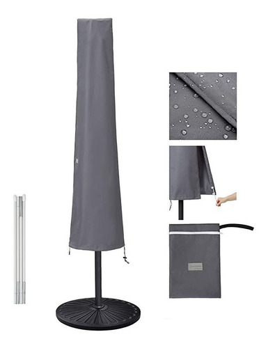 Umbrella Covers For 7ft To 11ft Patio Umbrellas, Waterproof.