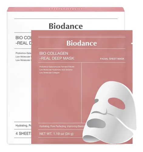 Mascarilla Facial Biodance Biocollagen Real Deep Mask Set 4u