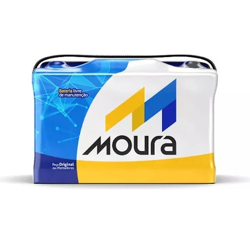 Batería Moura 70amp M40sr Borne Positivo Derecho