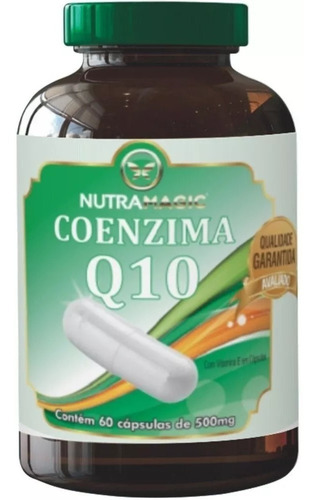 Combo 16 Coenzima Q10 Com 60 Capsulas De 500mg Nutramagic 