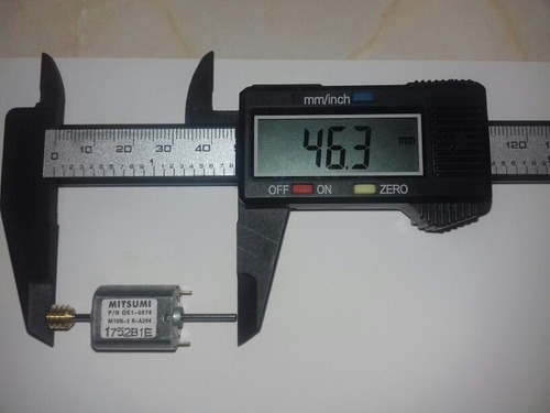Imagen 2 de 4 de Motor Doble Eje Japones Mitsumi Se Alimenta De 1.5v A 9v Dc.