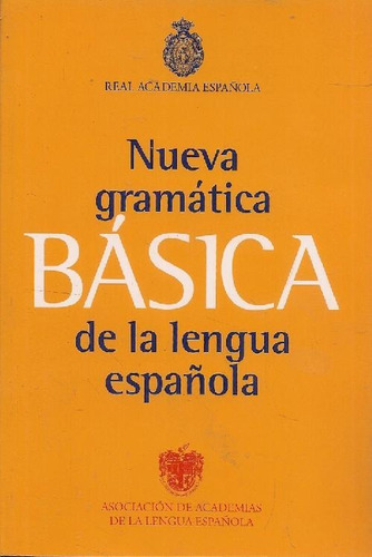 Libro Nueva Gramática Básica De La Lengua Española Rae De Ra