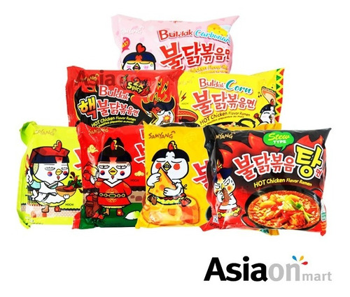 Ramen Coreano Picante 7 Presentaciones