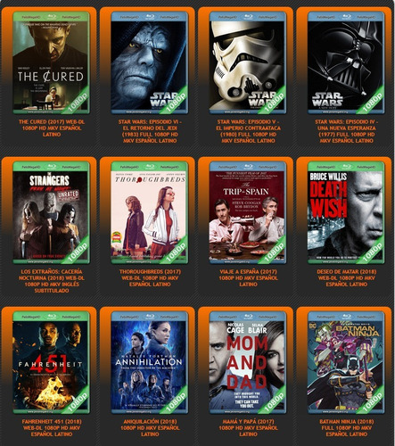 Películas Estrenos 2018 En Digital 1080 Hd Mkv
