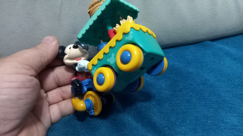 Carrinho Antigo Mickey De Lanche Difícil Acha Assim (Usado)