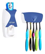 Comprar Dispensador De Pasta De Dientes Y Porta Cepillos De Dientes 