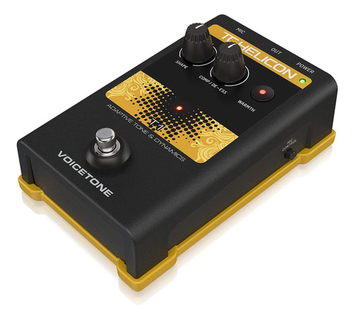 Stompbox De Un Solo Botón Tc Helicon Voicetone T1 Para Estud