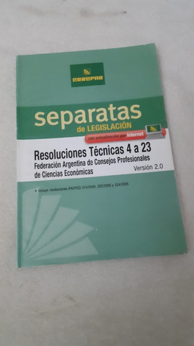 Libro Separatas Resoluciones Tecnicas 4 A 23 Version 2.0 