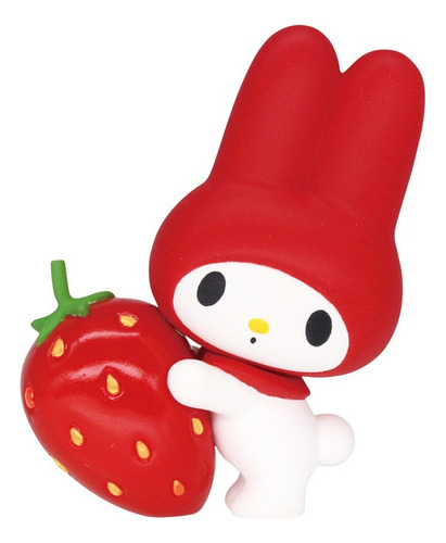 Sanrio My Melody My Color Figure - My Melody Ichigo Red