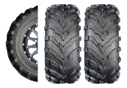 2 Llantas At21x7-10 6pr Tl Alsk Spurr Terrenos Mixtos