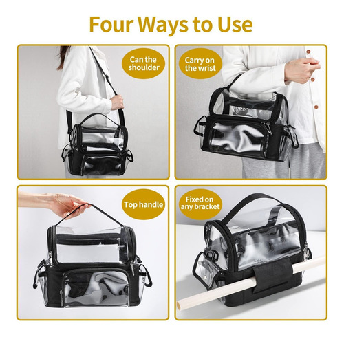 Bolsa De Maquillaje Pvc Transparente Para Viajes Organizador