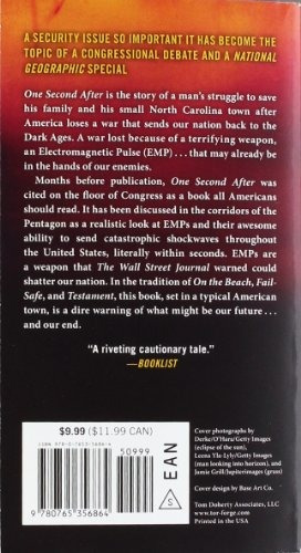 One Second After (a John Matherson Novel), De William R. Forstchen. Editorial Tor Books, Tapa Blanda En Inglés, 0000