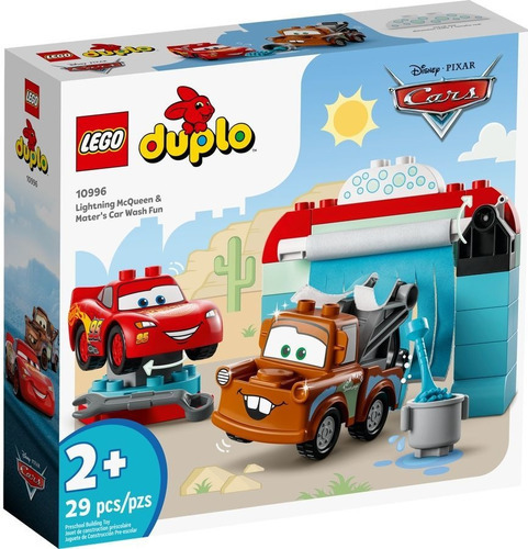 Lego Duplo - Lavadero De Autos De Rayo Mcqueen Y Mate -10996 Cantidad De Piezas 29