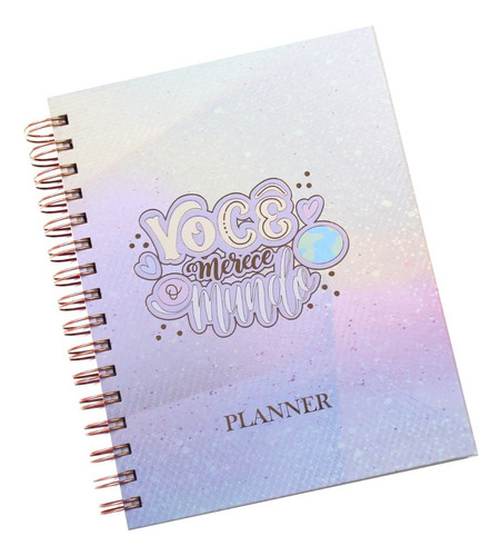 Agenda Planner Permanente Merci Você Merece O Mundo