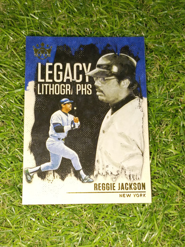 Cv Reggie Jackson Diamond Kings Legacy Lithographs Yankees