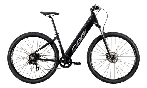 Bicicleta E-bike Aro 29 Oggi Flex 200 2021 Preta Azul