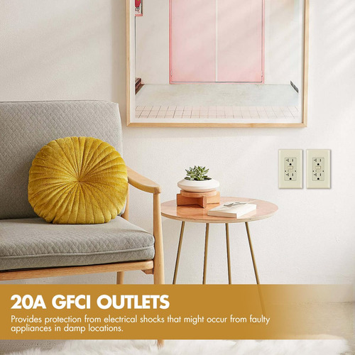 Micmi Gfci Outlet Wr Resistente A La Intemperie Tr Receptácu