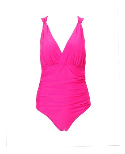 Traje De Baño Enterizo Con Faja Control De Abdomen Bikini