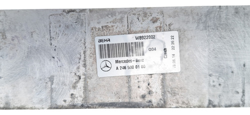 Intercooler Enfriador Mercedes A200 13-18 # A 246 500 01 00 (Usado)