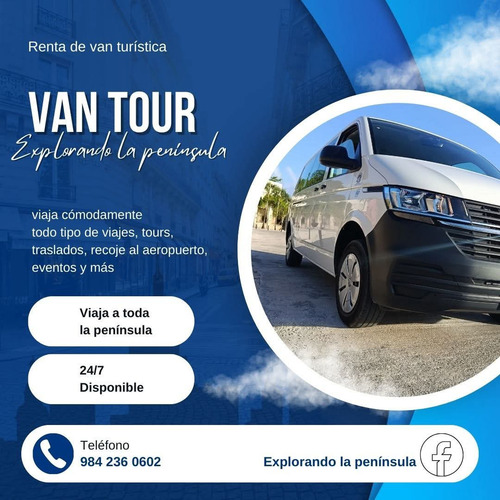 Renta De Camioneta Vans Con Chofer