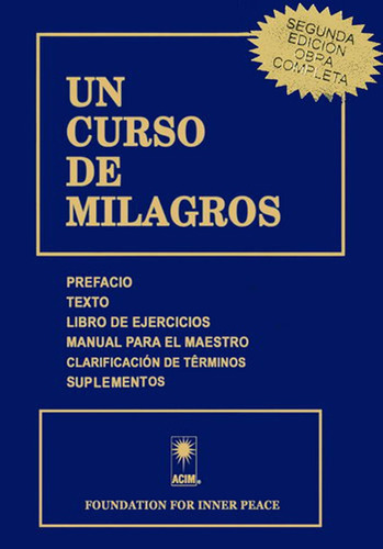 Un Curso De Milagros  - Foundation For Inner Peace