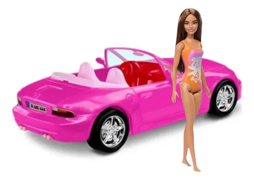 Carro Conversível Boneca Barbie + Barbie Original Lacrada