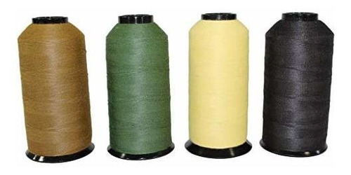 Aguja De Coser Sgt Knots Hilo De Kevlar De Grado Militar Par