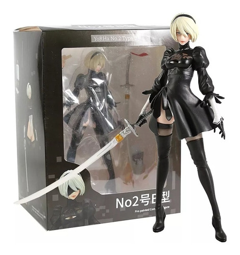 Figura Pzas Cambiables Yorha No.2 Type B Nier Autómata 27 Cm