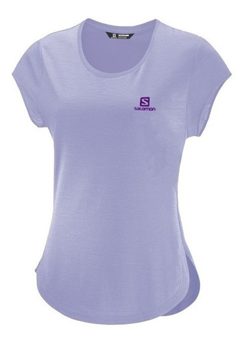 Remera Salomon Sun Shine Ss Tee 2 Woman 17626 Sweet Lavender