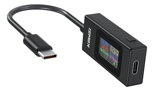 Medidor de potencia Diymore Usb C Tester, digital
