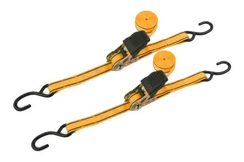Imagen 1 de 2 de Cinta Amarrar Catraca Tolsen 25mmx5mts 450kg - Ferrejido
