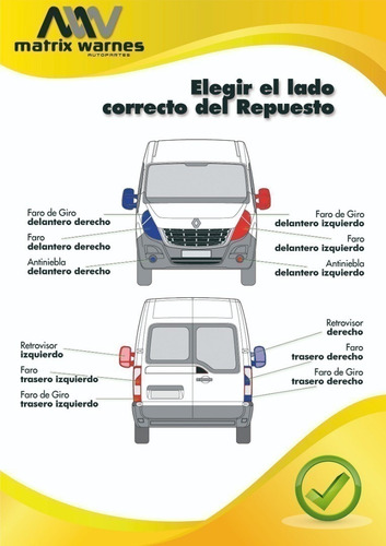 Faro Delantero Camión Axor 05/13