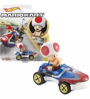 Carrinho Hot Wheels Toad Mario Kart Mattel