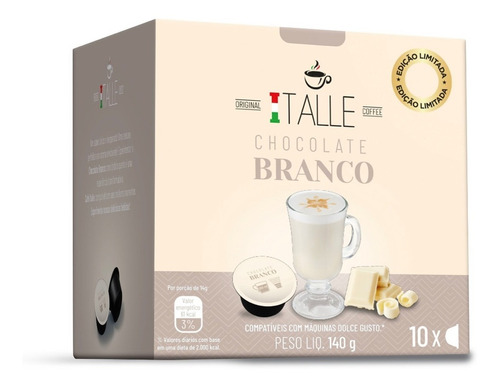 Cápsula De Cappuccino Para Máquinas Dolce Gusto 50 Italle