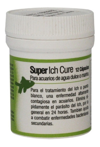 Lomas Medicamento Super Ick 12 Pz P/ Agua Dulce Y Salada