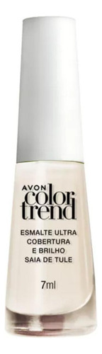 Avon - Color Trend Esmalte Saia De Tule 7ml