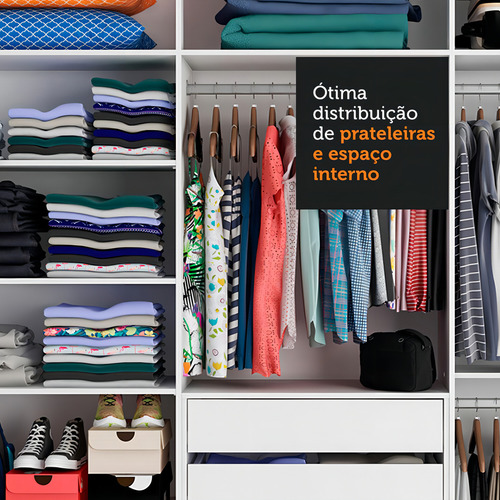Ropero Closet Madesa Zurique 3 Puertas con Espejo Color Negro