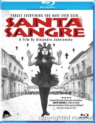 Blu-ray Santa Sangre / De Alejandro Jodorowsky / Subt Ingles