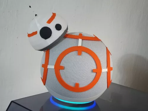 Suporte Stand De Mesa Alexa Smart Echo Dot 4 Robô Astronauta