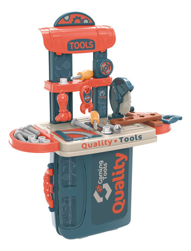 Bancada Maleta De Ferramentas Infantil Top Tools Replay Kids