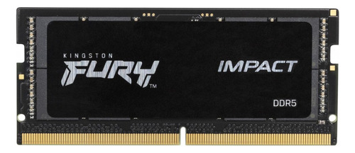 Memoria Ram Kingston Fury Impact 16gb Ddr5 6000mhz Negro