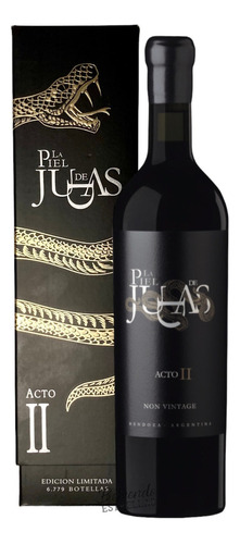 Vino La Piel De Judas Blend Acto 2 De 750 Ml En Estuche