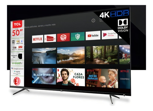 Tcl 50a527 50 4k Led Smarttv Android (para Reparar) (Usado)