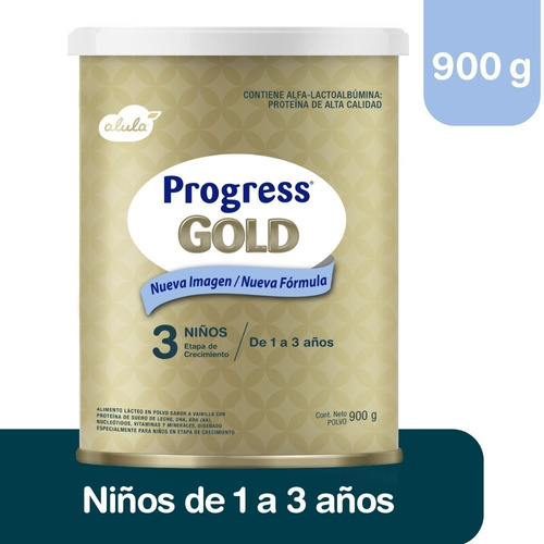 Progress Gold Etapa 3 Leche En Polvo 900 Gr.