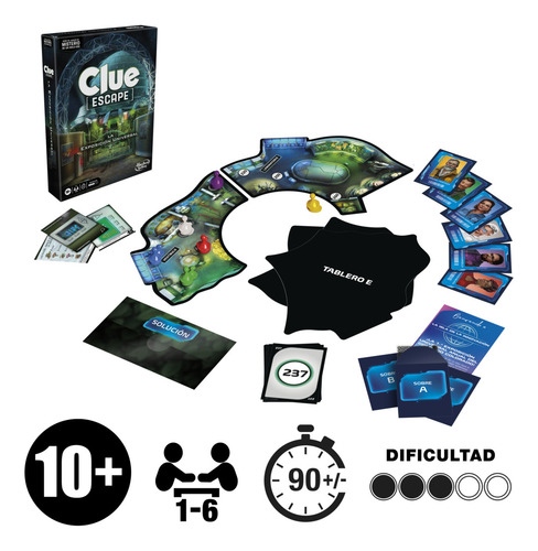 Juego De Mesa Clue Escape La Exposición Universal