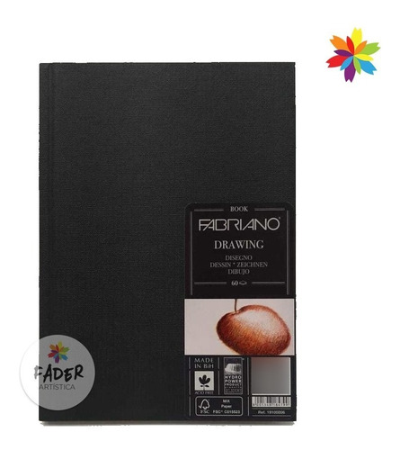 Cuaderno Fabriano Drawing 160 Grs. A5 60 Hojas