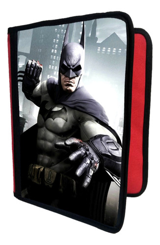 Carpeta A4 + Funda Sublimada De Batman T291